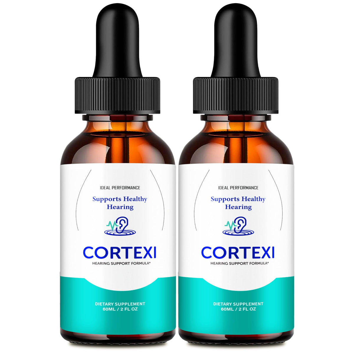 IDEAL PERFORMANCE Cortexi bottle pour for easy daily dosing