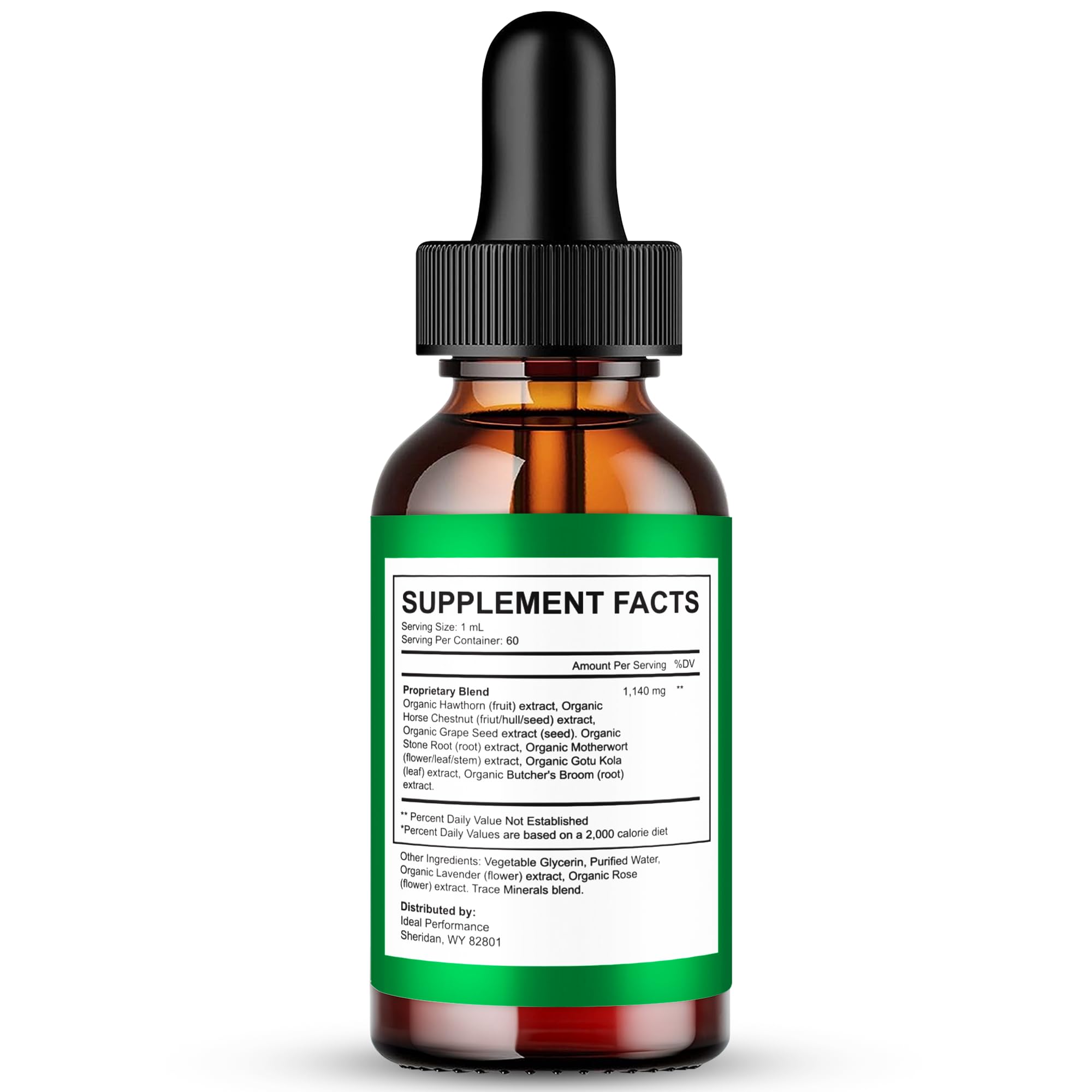 IDEAL PERFORMANCE Dentitox Pro Drops pour action demonstrating easy dose.