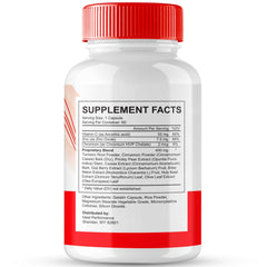IDEAL PERFORMANCE Gluco Revive pills label close-up for clear dosage and usage.