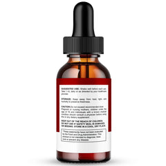 IDEAL PERFORMANCE Gluco Vita Pure Drops label highlights natural ingredients and goals.