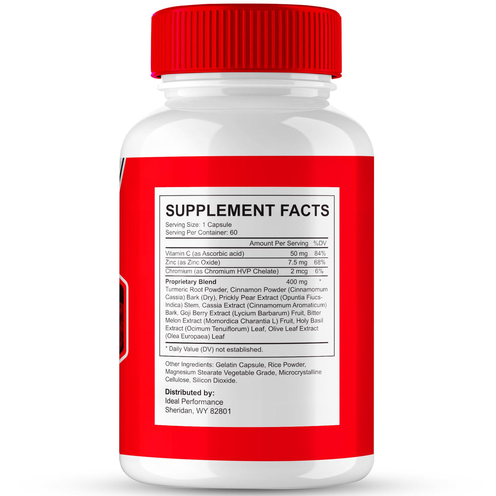 IDEAL PERFORMANCE Glyco Prime capsules closeup natural ingredients for daily wellness