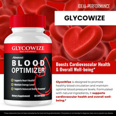 IDEAL PERFORMANCE Glycowize ingredients chart close-up suggests natural formula.