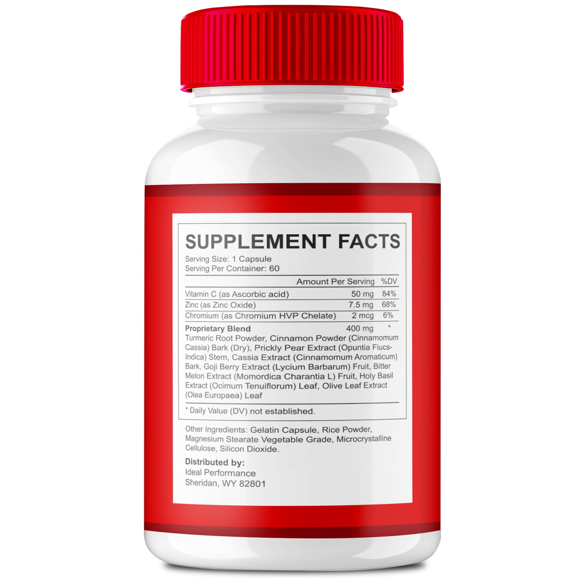 IDEAL PERFORMANCE Heart Freedom pills close-up for daily vitality