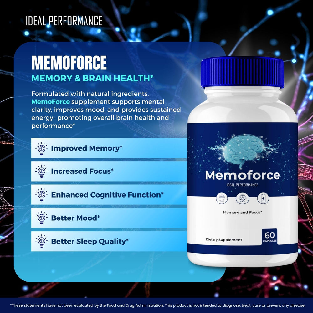 IDEAL PERFORMANCE Memoforce desk scene suggests everyday use for focus