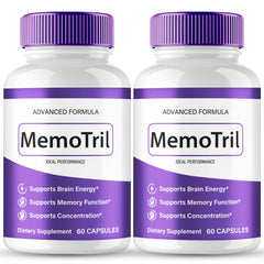 IDEAL PERFORMANCE MemoTril bottle front for daily memory support