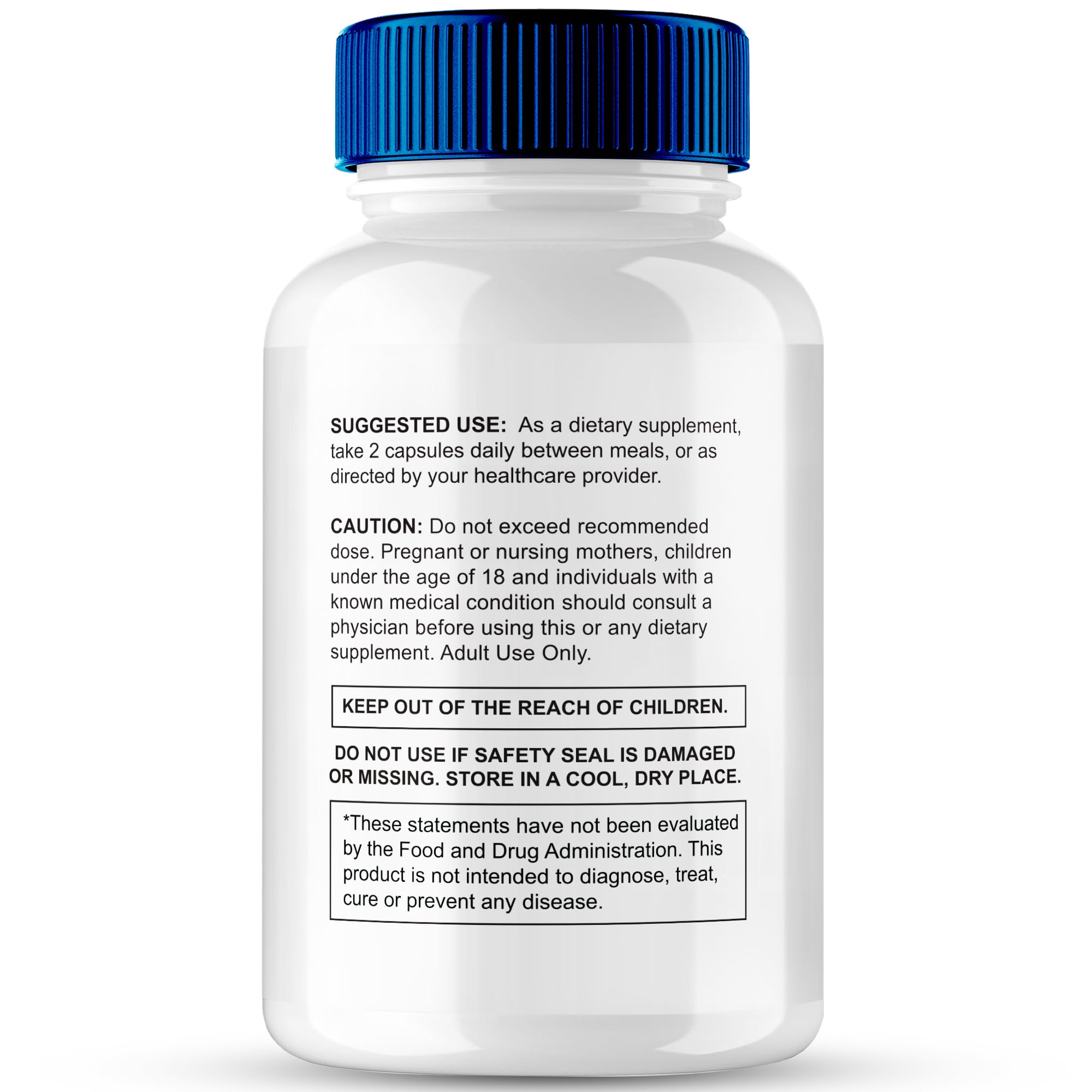 IDEAL PERFORMANCE Mind Guard bottle back with supplement facts and ingredients.