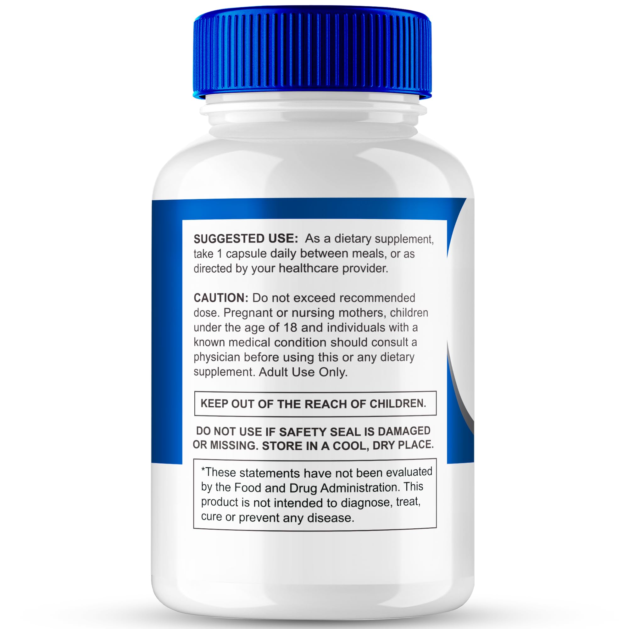 IDEAL PERFORMANCE Nerve Flow label ingredients detailing natural components for circulation support
