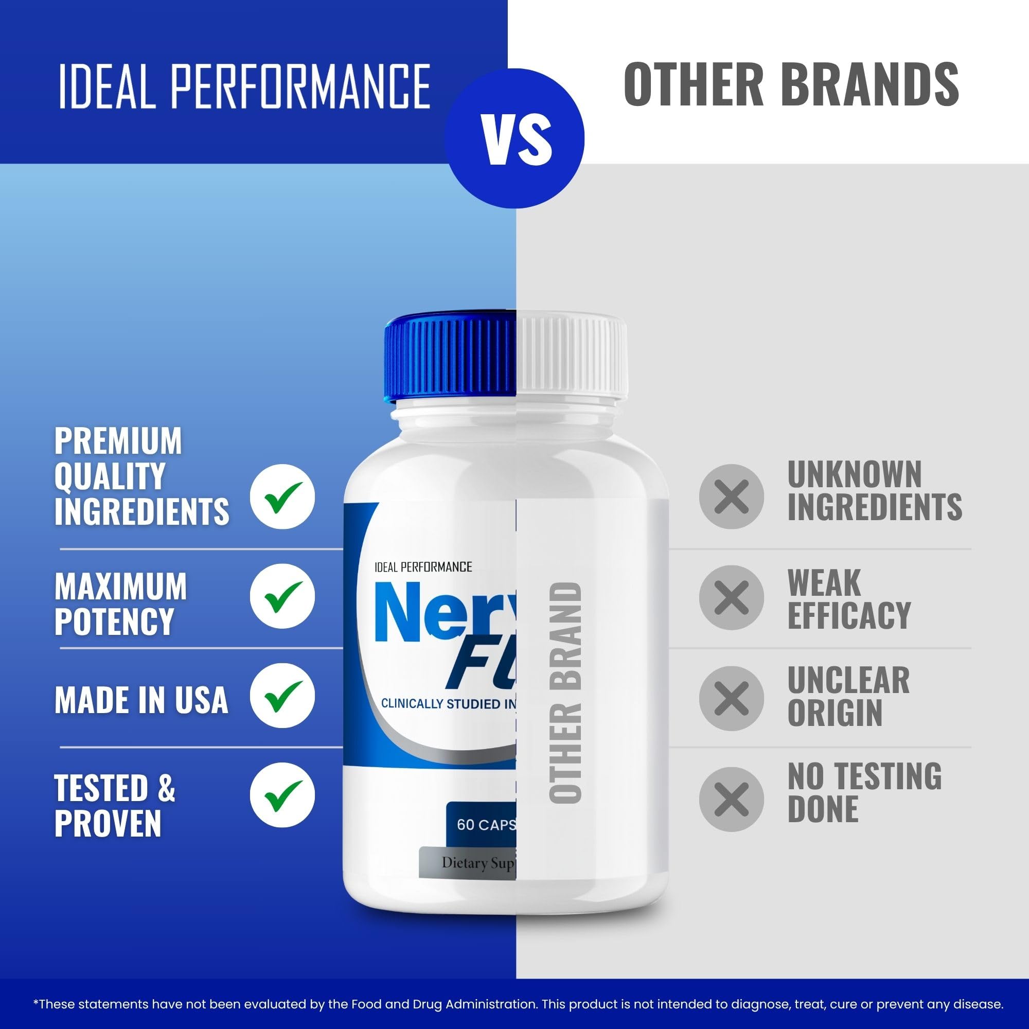 IDEAL PERFORMANCE NerveFlow on desk setup signals ready-to-use daily wellness.
