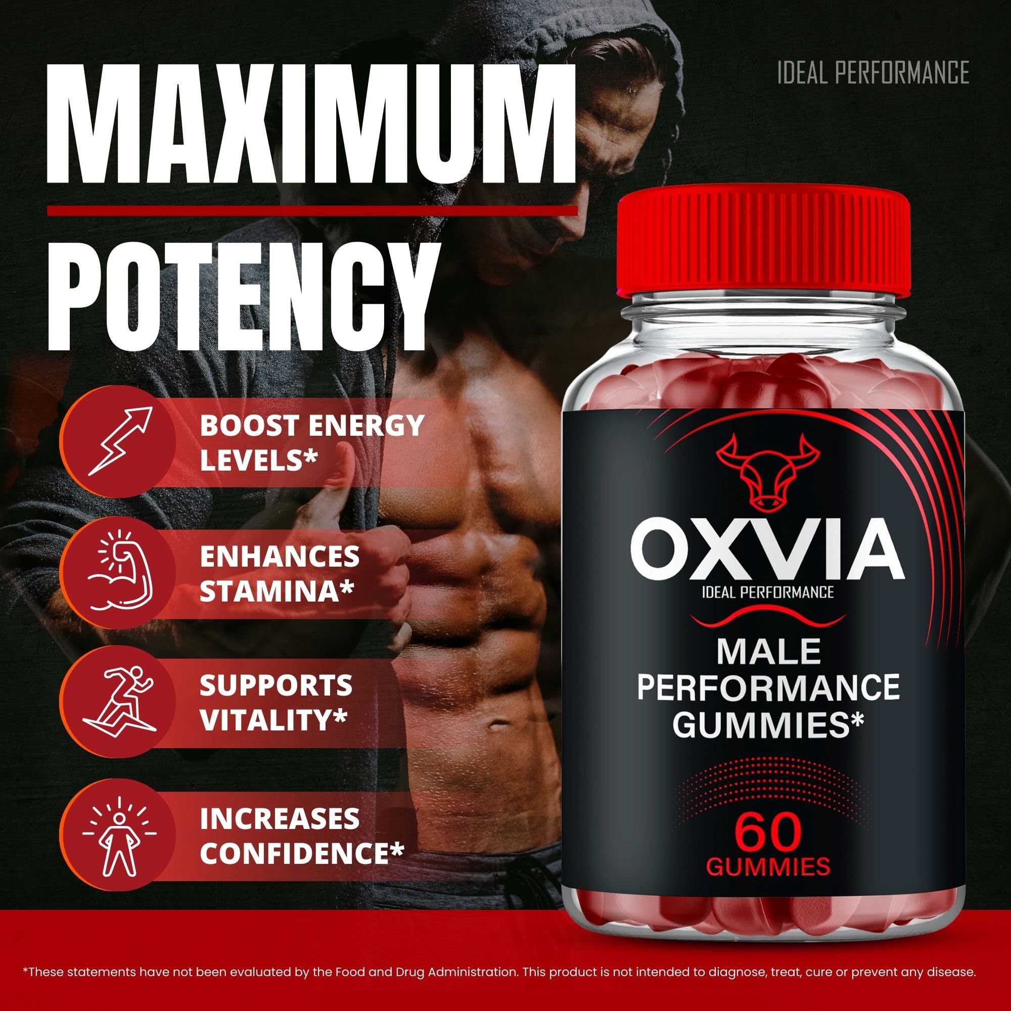 A user holding an Oxvia gummy indicating an easy daily ritual.