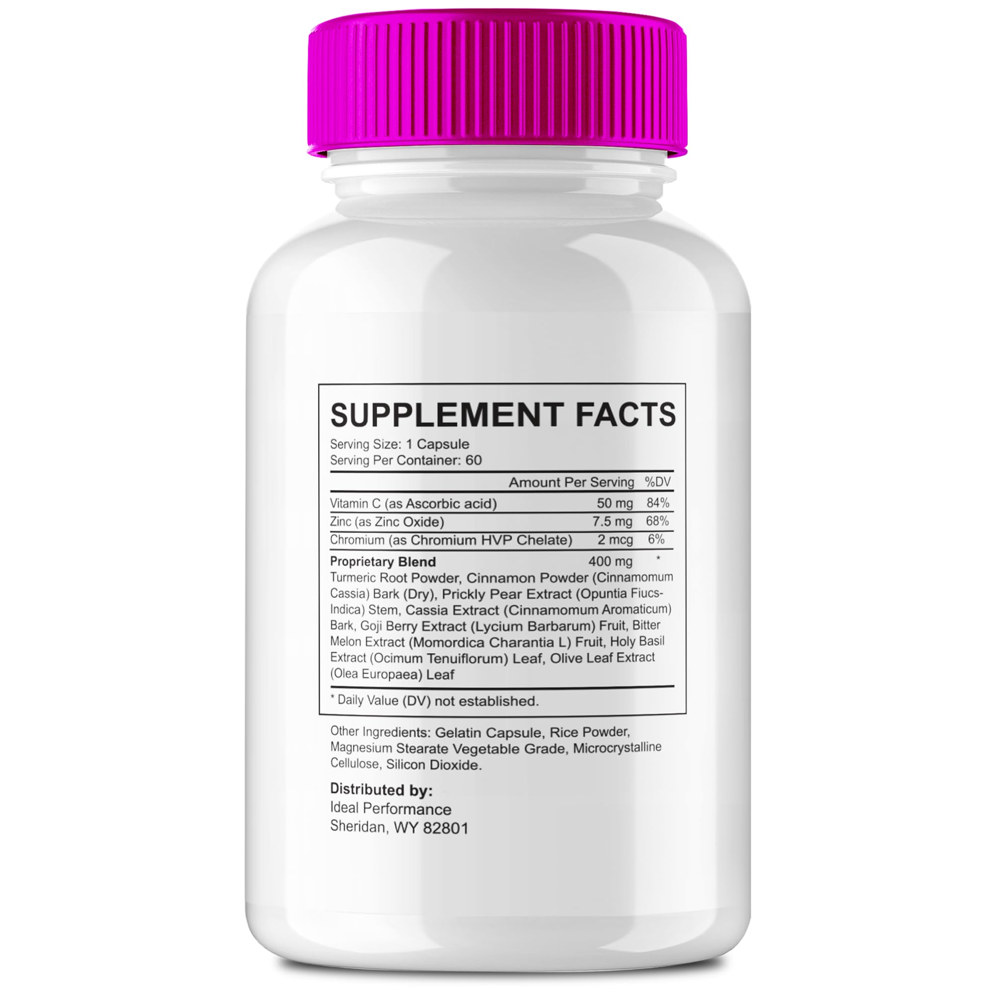 IDEAL PERFORMANCE Primera Capsules package front indicating extra-strength women's support
