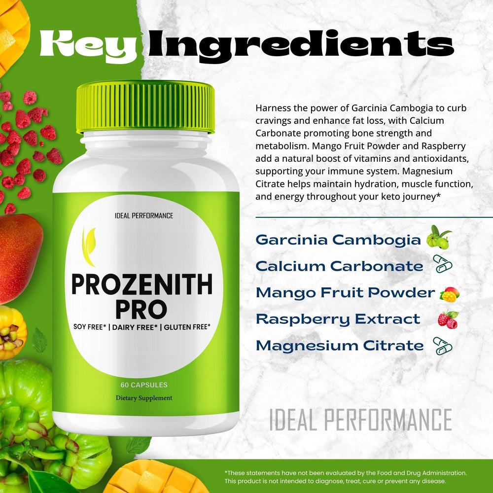 IDEAL PERFORMANCE Prozenith Capsules Pink Salt designed for on-the-go lifestyle use