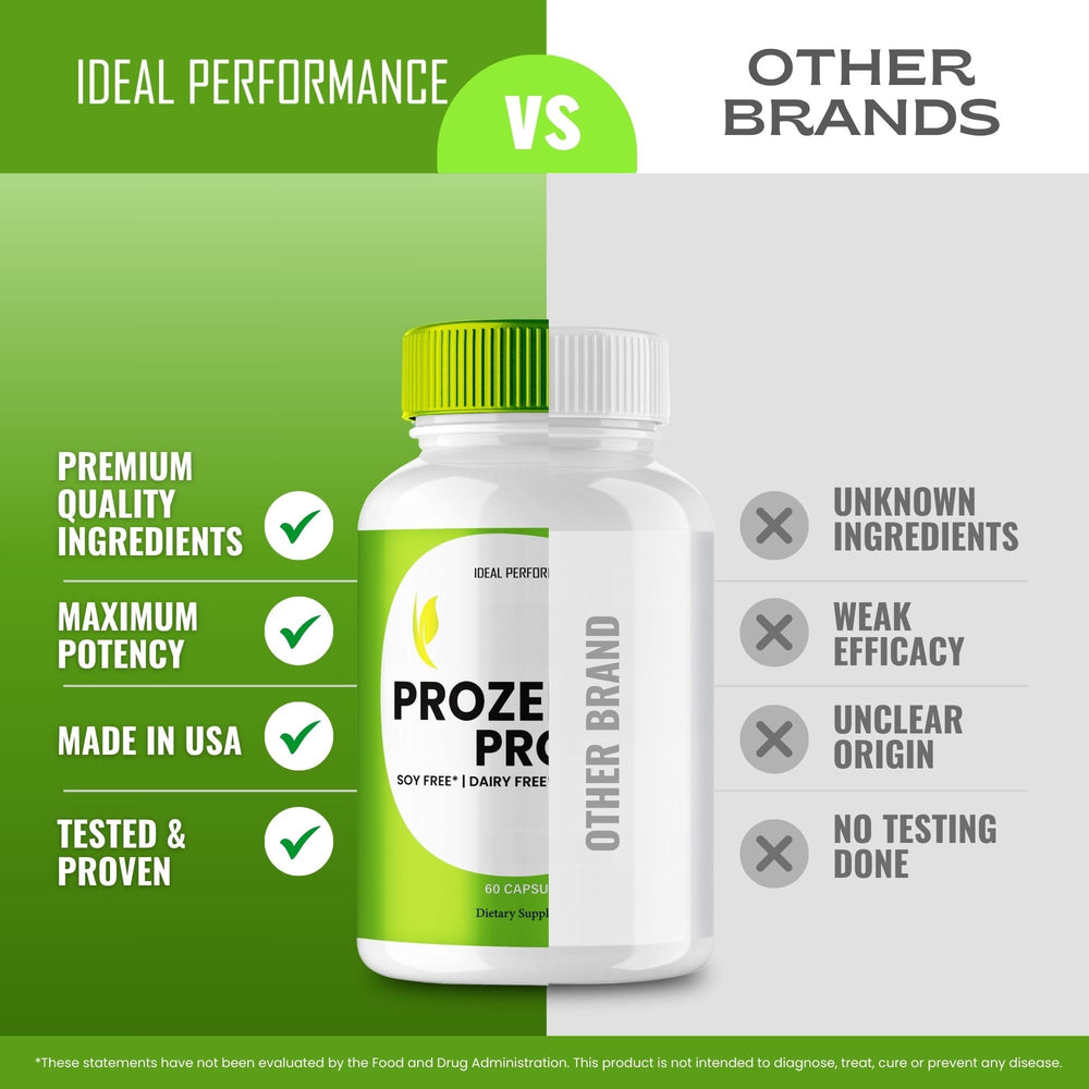 IDEAL PERFORMANCE Prozenith Capsules Pink Salt all natural formula supports daily wellness
