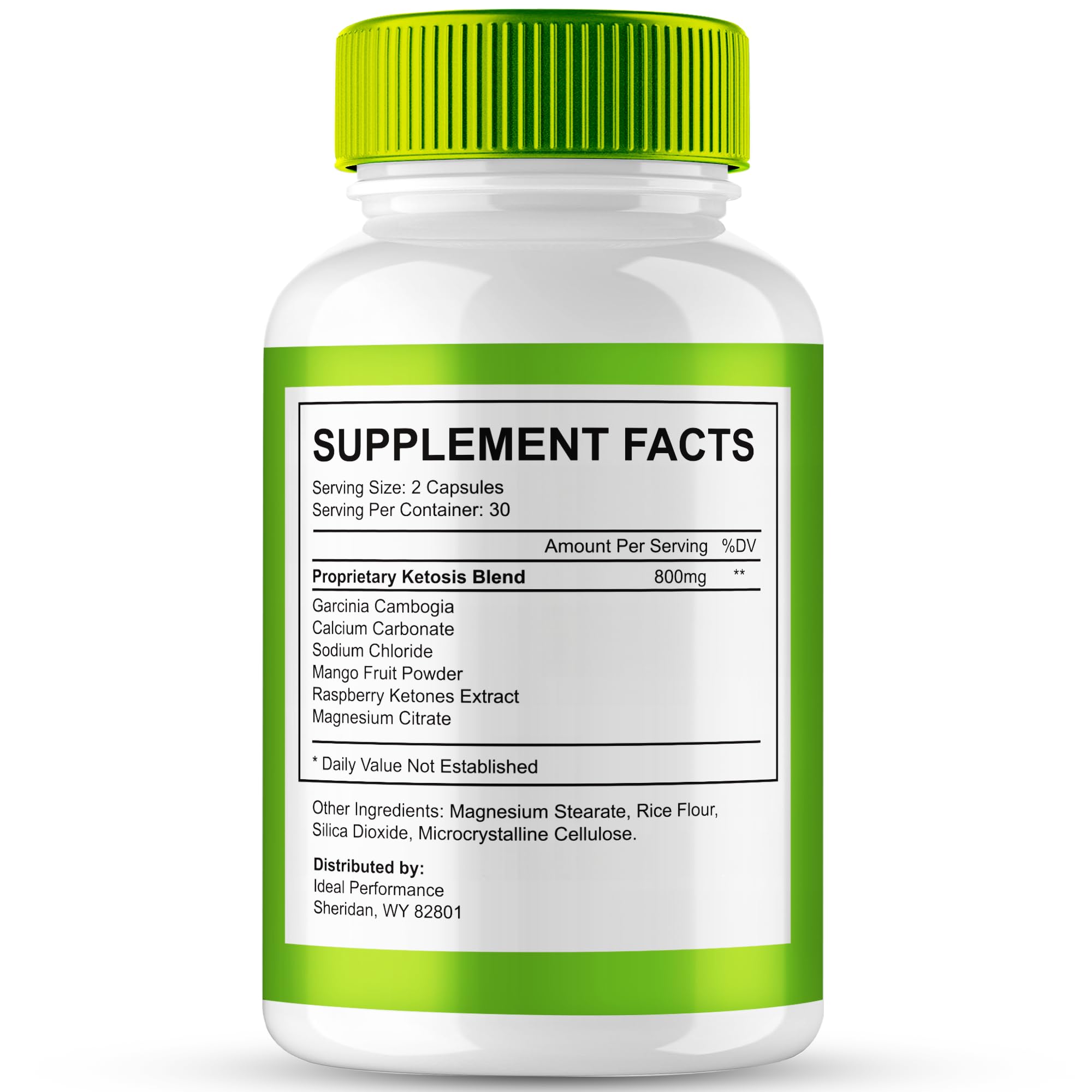 IDEAL PERFORMANCE Prozenith Capsules Pink Salt close-up showing capsule texture