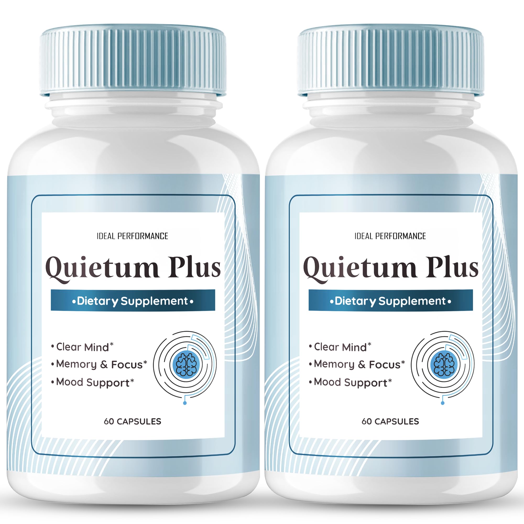 IDEAL PERFORMANCE Quietum Plus tinnitus relief bottle supports daily ear comfort