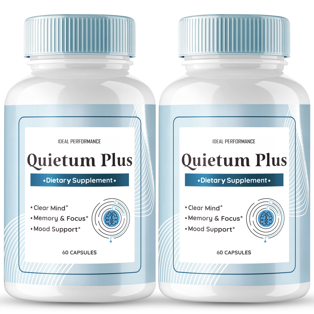 IDEAL PERFORMANCE Quietum Plus tinnitus relief bottle supports daily ear comfort