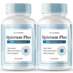IDEAL PERFORMANCE Quietum Plus tinnitus relief bottle supports daily ear comfort