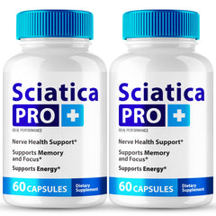 IDEAL PERFORMANCE Sciatica Pro Plus capsules bottle for daily nerve support.