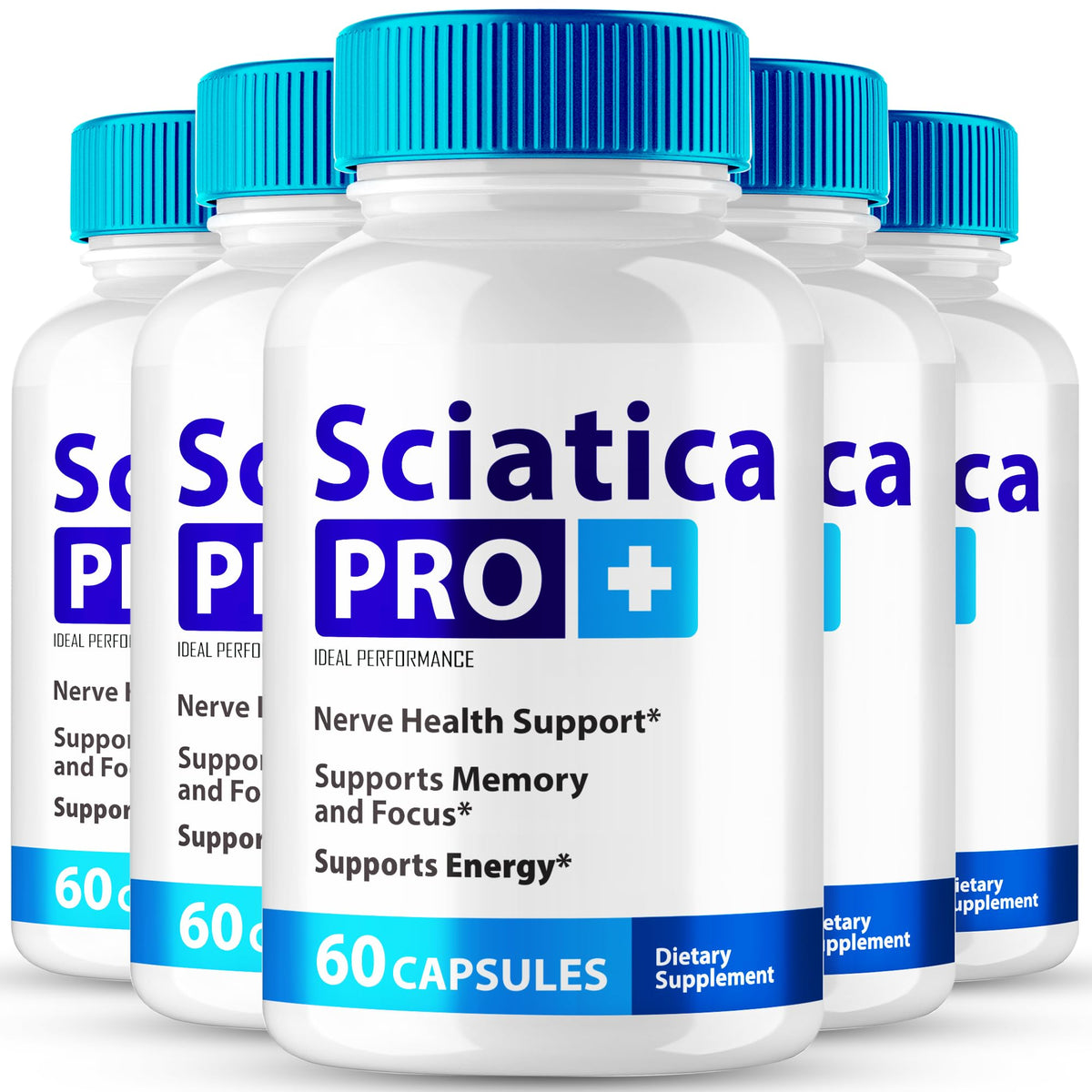 IDEAL PERFORMANCE Sciatica Pro Plus capsules for daily nerve support.