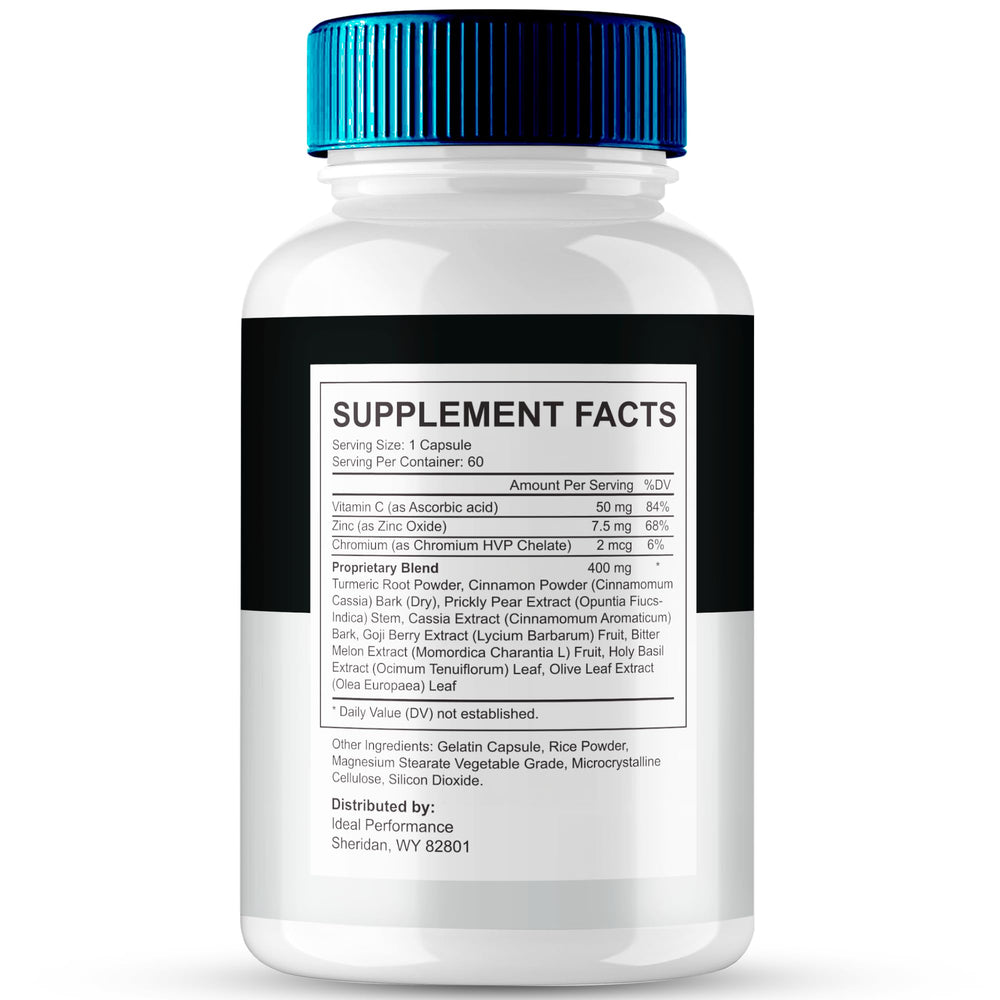 IDEAL PERFORMANCE SciatiSoothe pills pack on countertop for easy daily use.