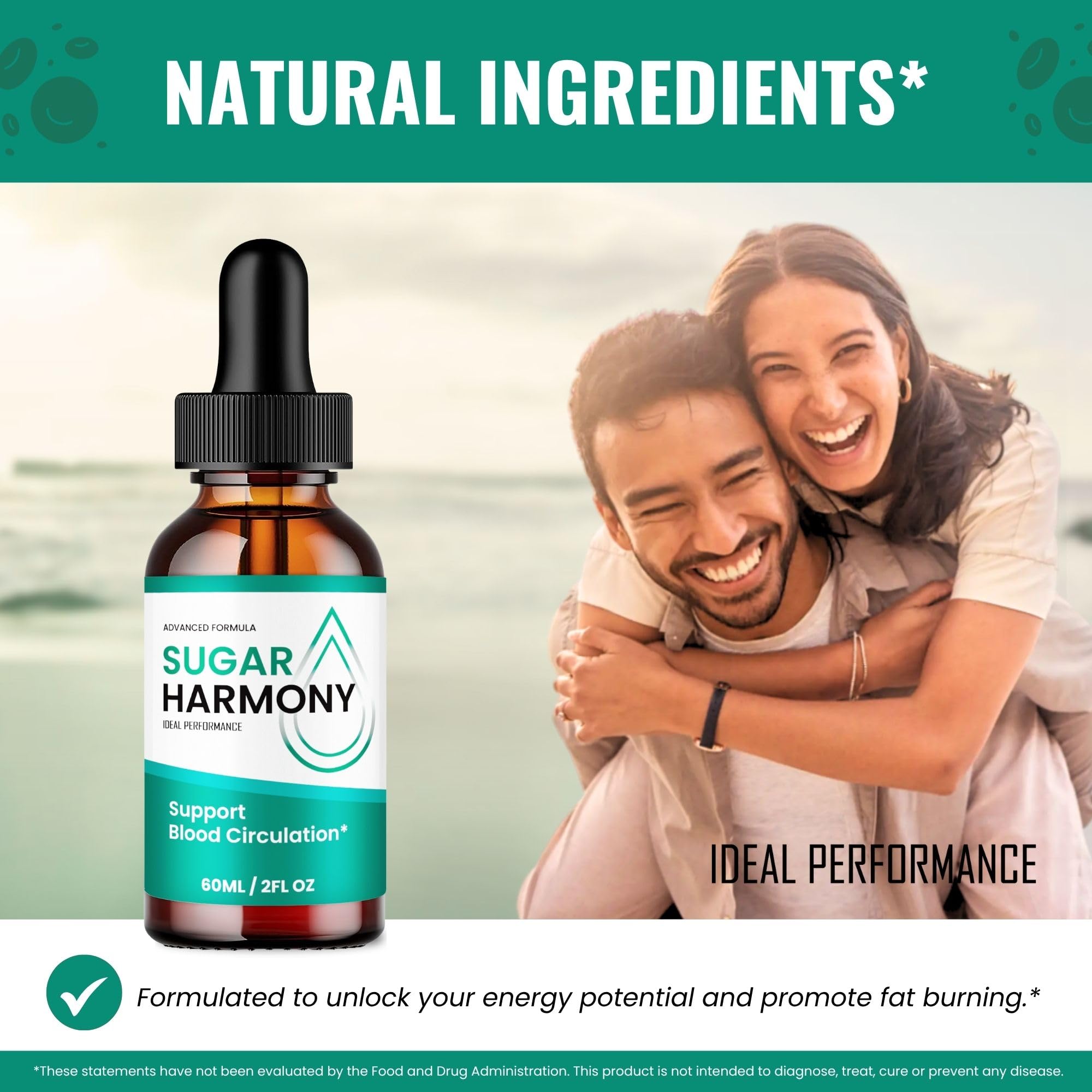 Ideal Performance Sugar Harmony Drops 3-pack packaging emphasizes value and steady supply.