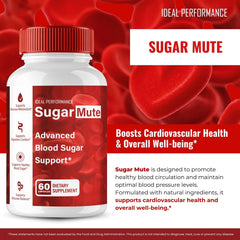 Hand holding IDEAL PERFORMANCE Sugar Mute bottle for on-the-go use.