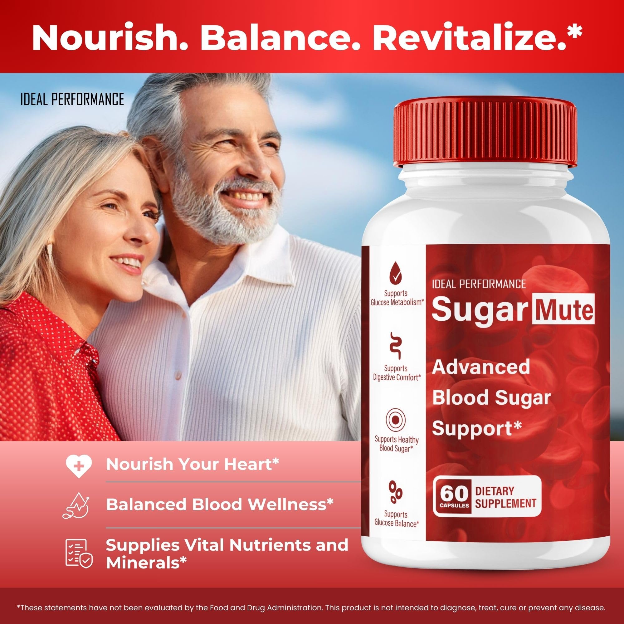 IDEAL PERFORMANCE Sugar Mute 5-pack packaging for ongoing use.