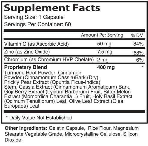 IDEAL PERFORMANCE SugarBalance bottle pour image highlights convenient 60-count packaging