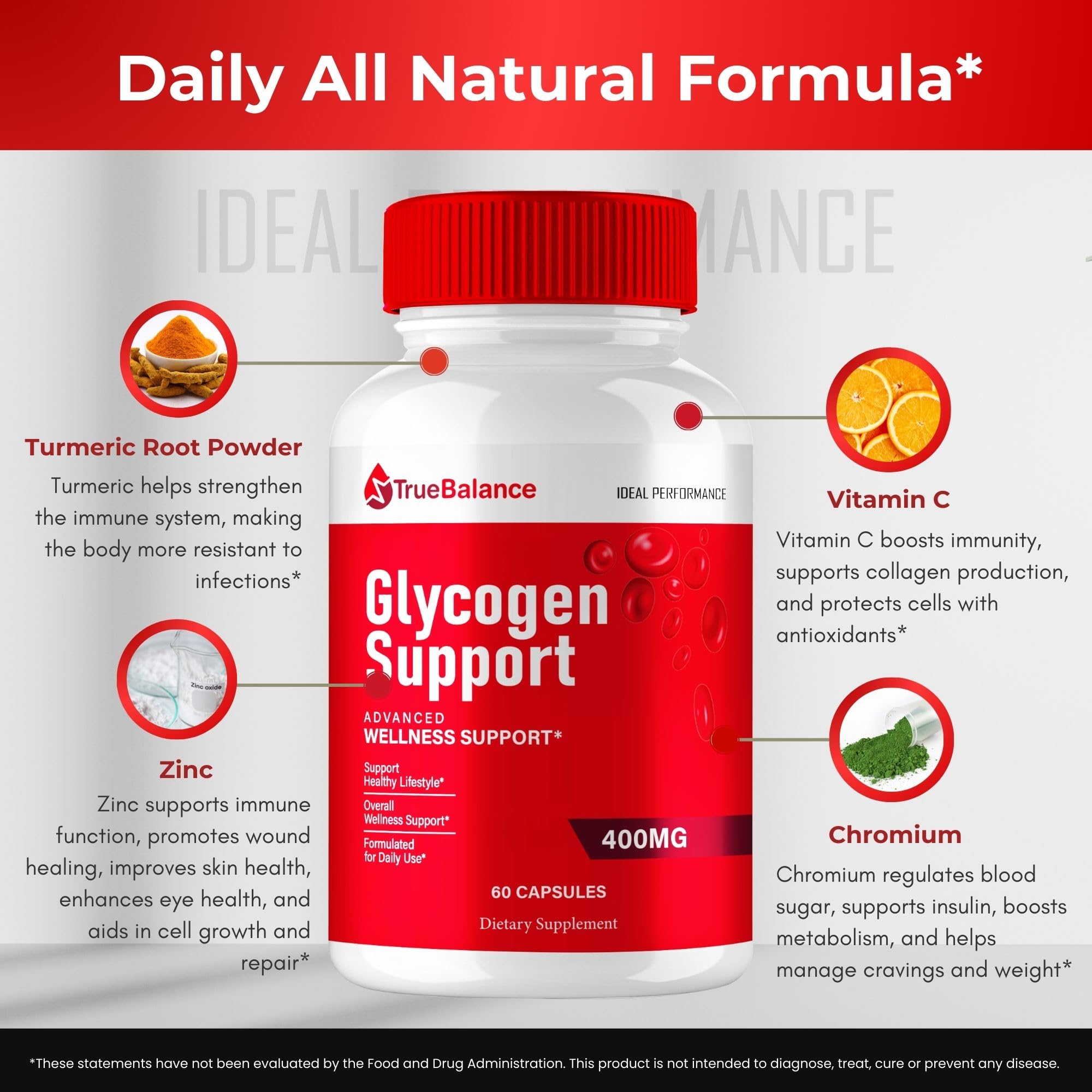 IDEAL PERFORMANCE True Balance lifestyle scene suggesting daytime balance support.
