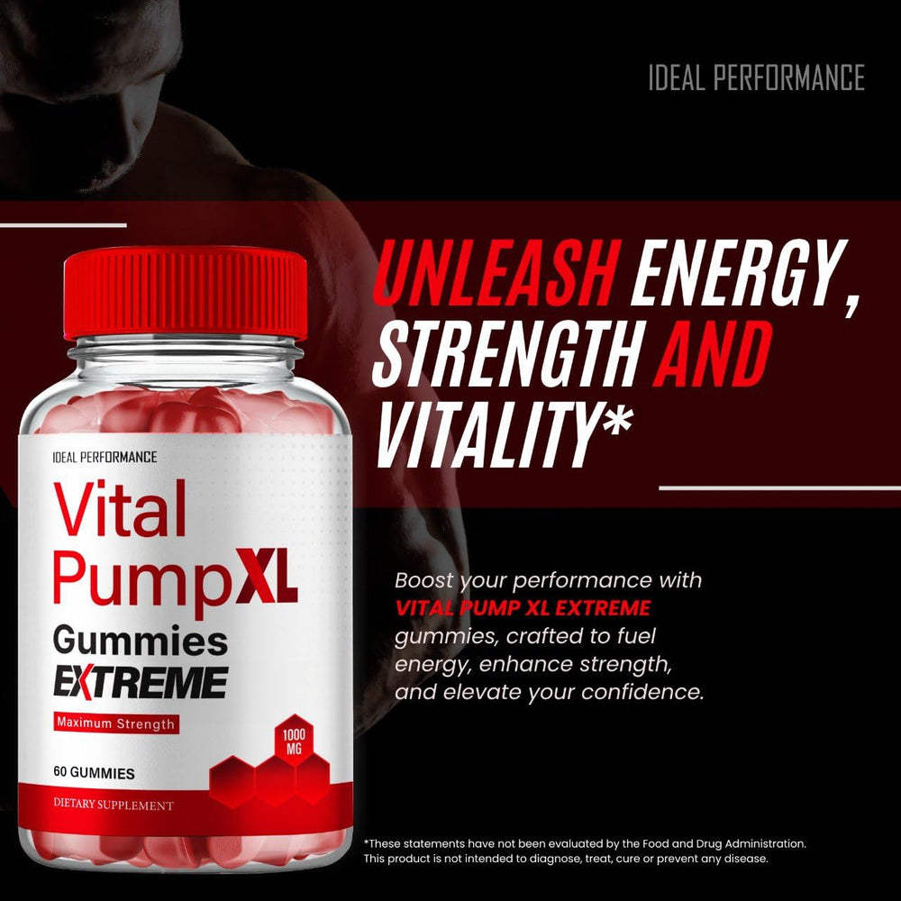 IDEAL PERFORMANCE Vital PumpXL Gummies in hand, bite-sized and easy to take.