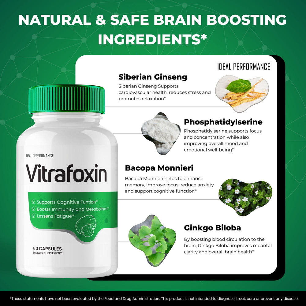 Vitrafoxin capsules in hand showing easy daily use