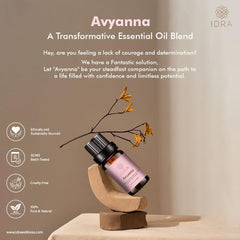IDRA Avyanna cedarwood note adds grounding warmth to your diffuser.