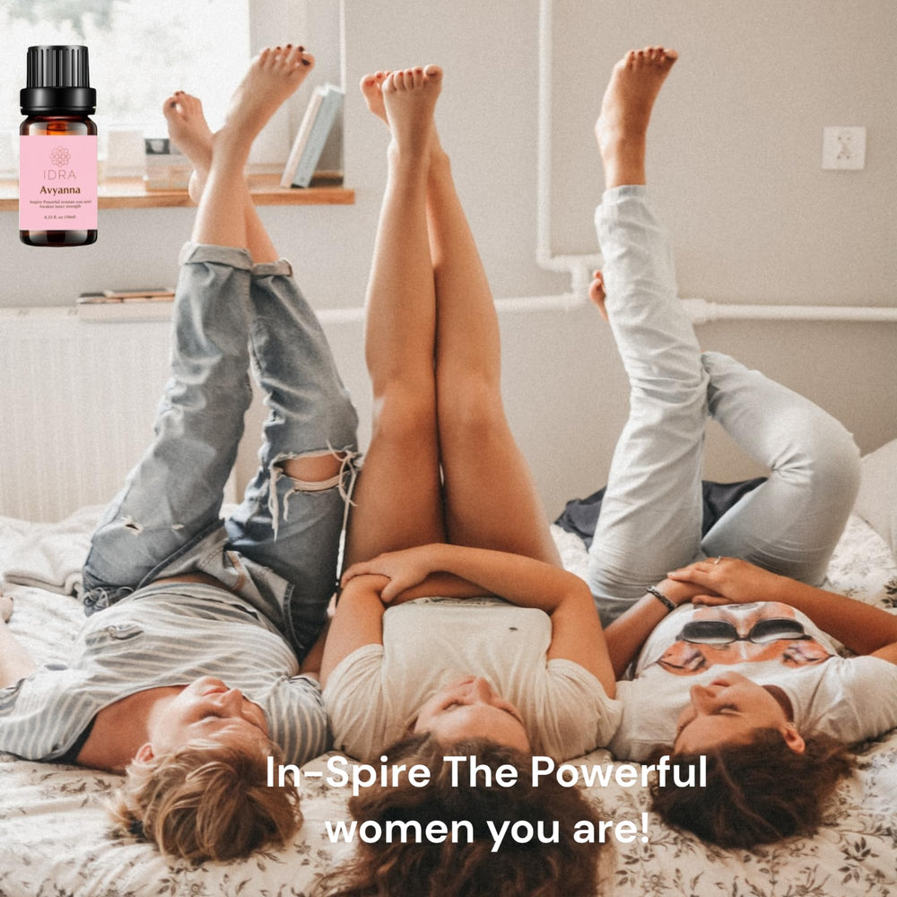 IDRA Avyanna diffuser mist creates a mood-boosting atmosphere.