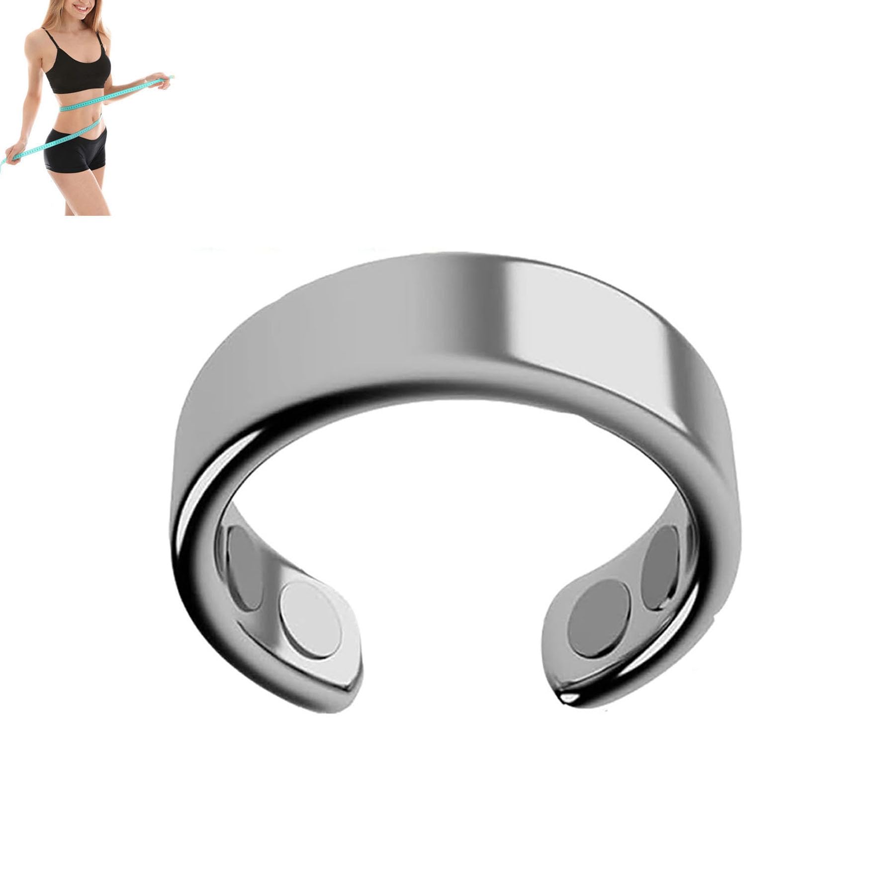 IENRGJ rings for women in silver promote balanced energy on the finger