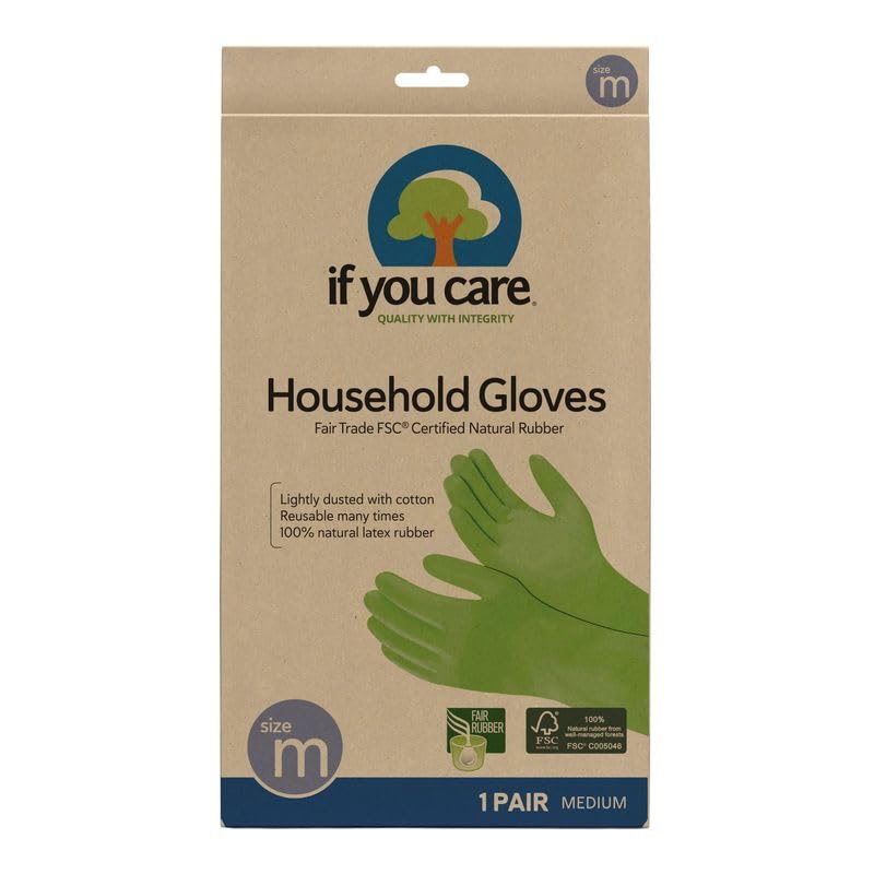 If You Care cotton lined gloves comfort hands during long cleaning sessions