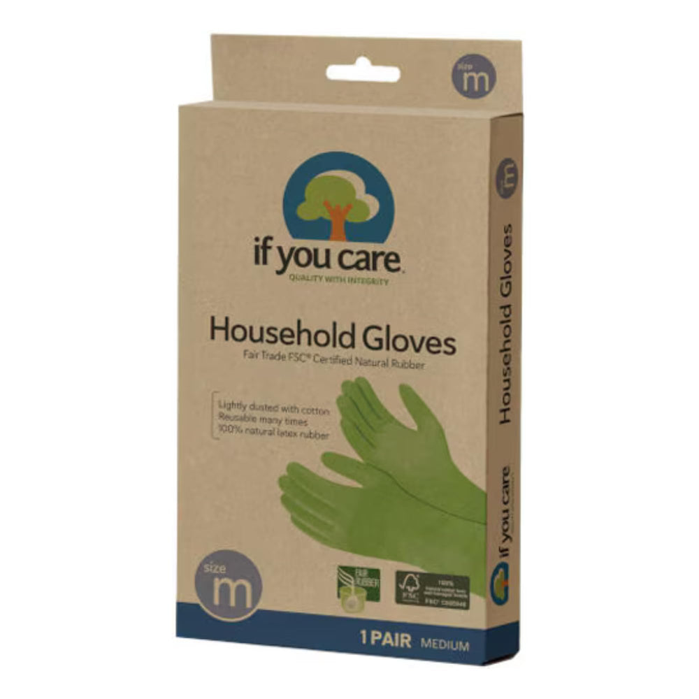 If You Care gloves for dishwashing protect hands during scrubbing