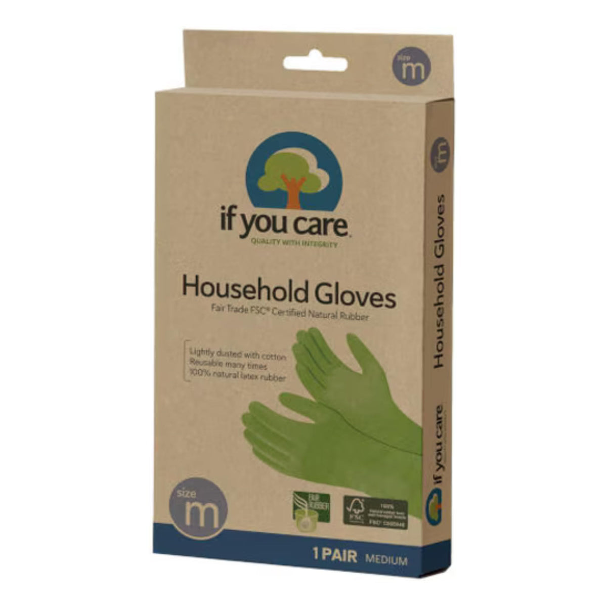 If You Care gloves for dishwashing protect hands during scrubbing