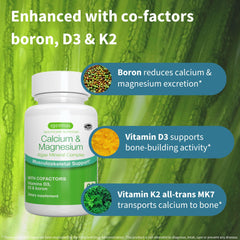 Igennus algae calcium magnesium tablets pack for easy daily dosing