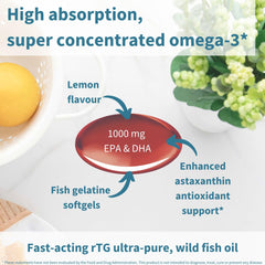 Igennus Astaxanthin softgel detail illustrates added antioxidant support.