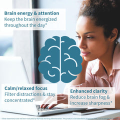Igennus Focus label details caffeine and nutrients.