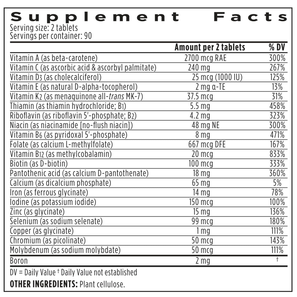 Igennus tablets arrangement demonstrates balanced iron and minerals for daily use.