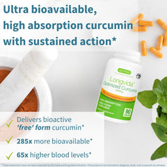 Igennus Longvida bottle top-angle highlights a vegan supplement.