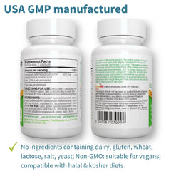Igennus Longvida capsules on white background for clear inspection and quality.