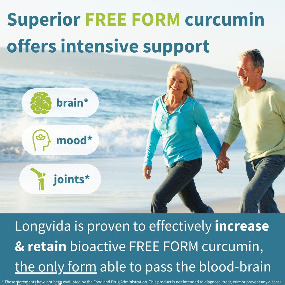 Igennus Longvida capsules spilled show easy daily dosing.