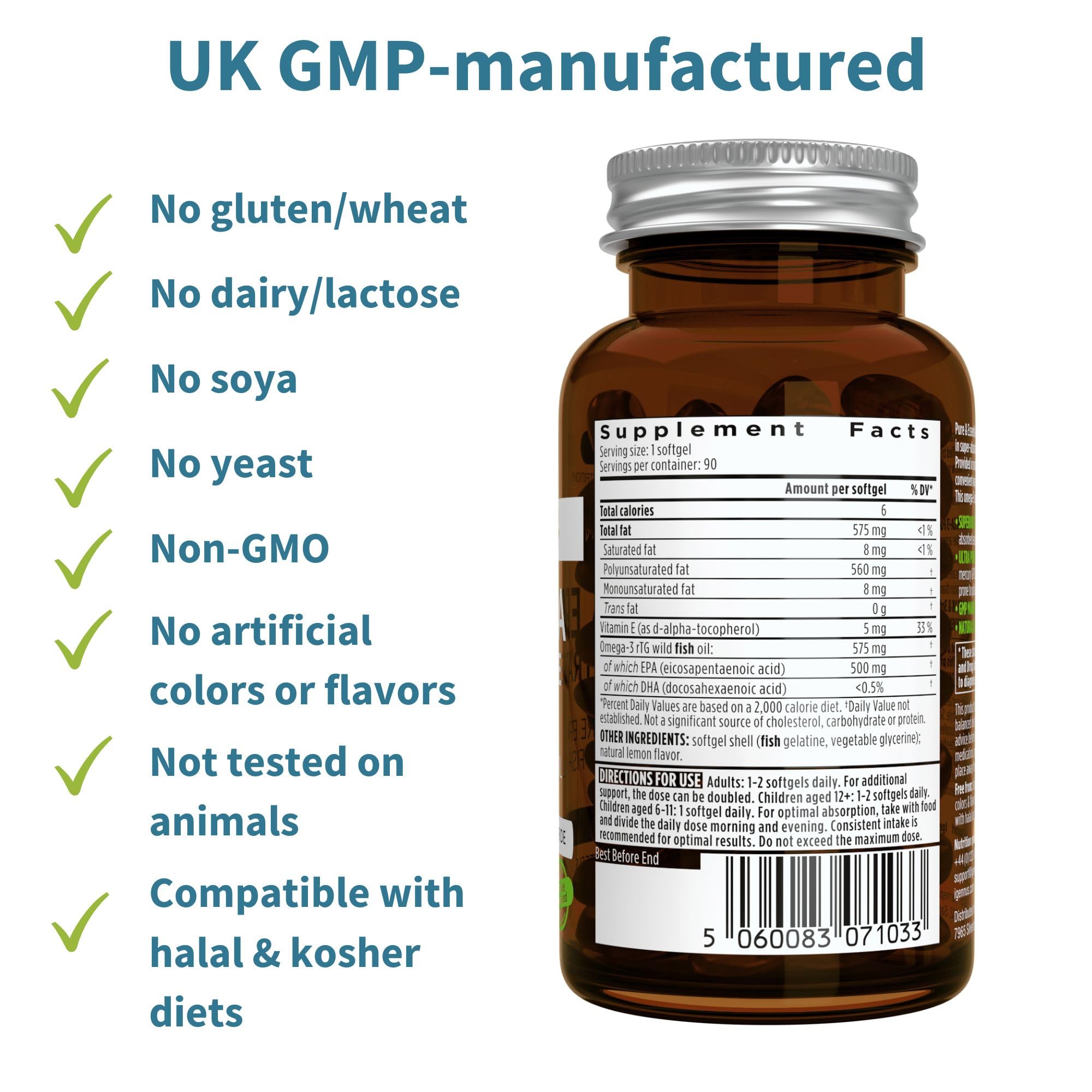 Igennus UK GMP manufacturing dedication to consistent product quality
