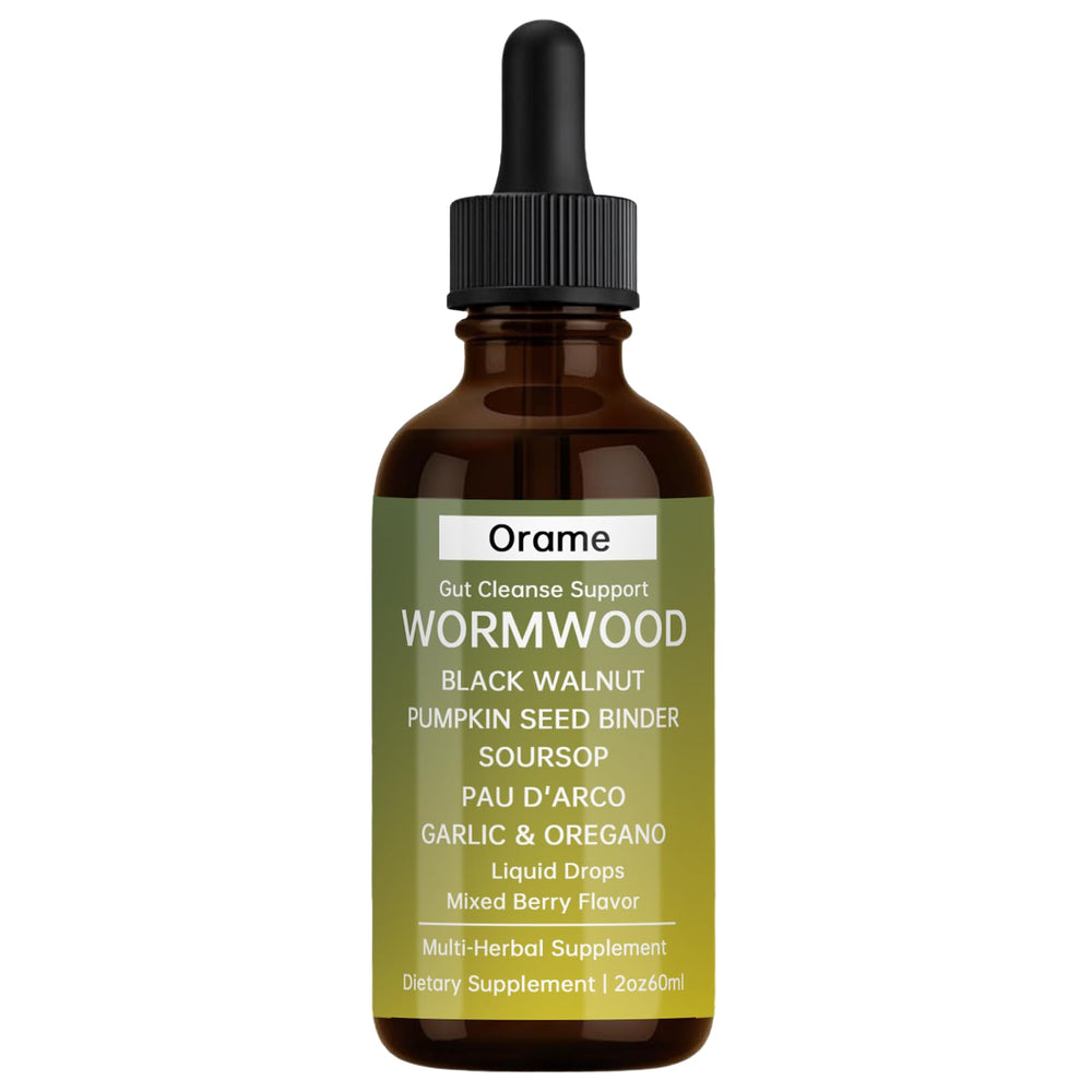IGTWG Orame Gut Cleanse bottle pour shows digestive support formula.
