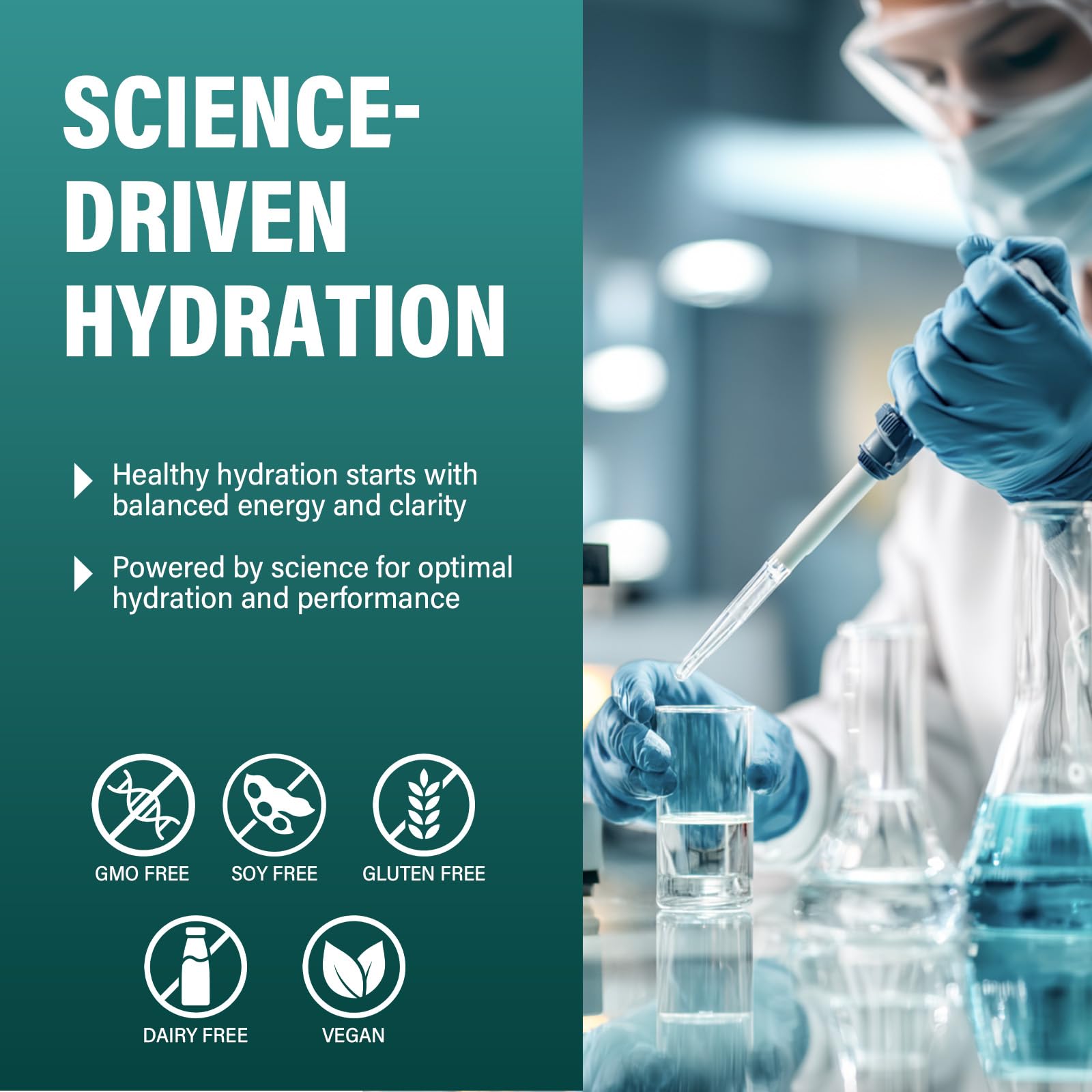 IHW hydrogen water tablets lifestyle scene imply energizing routine.