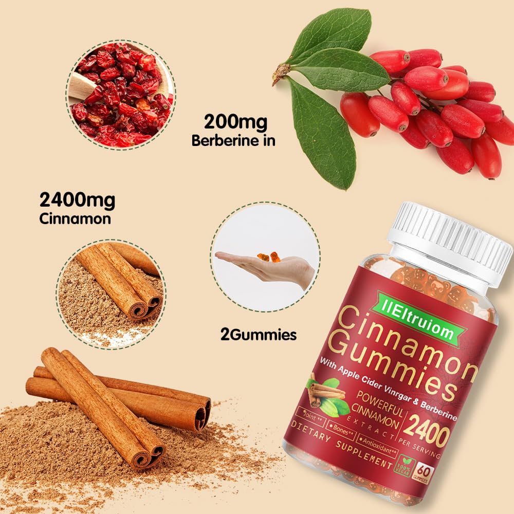 IIEltruiom Turmeric and Apple Cider Vinegar blend bottle for everyday wellness.