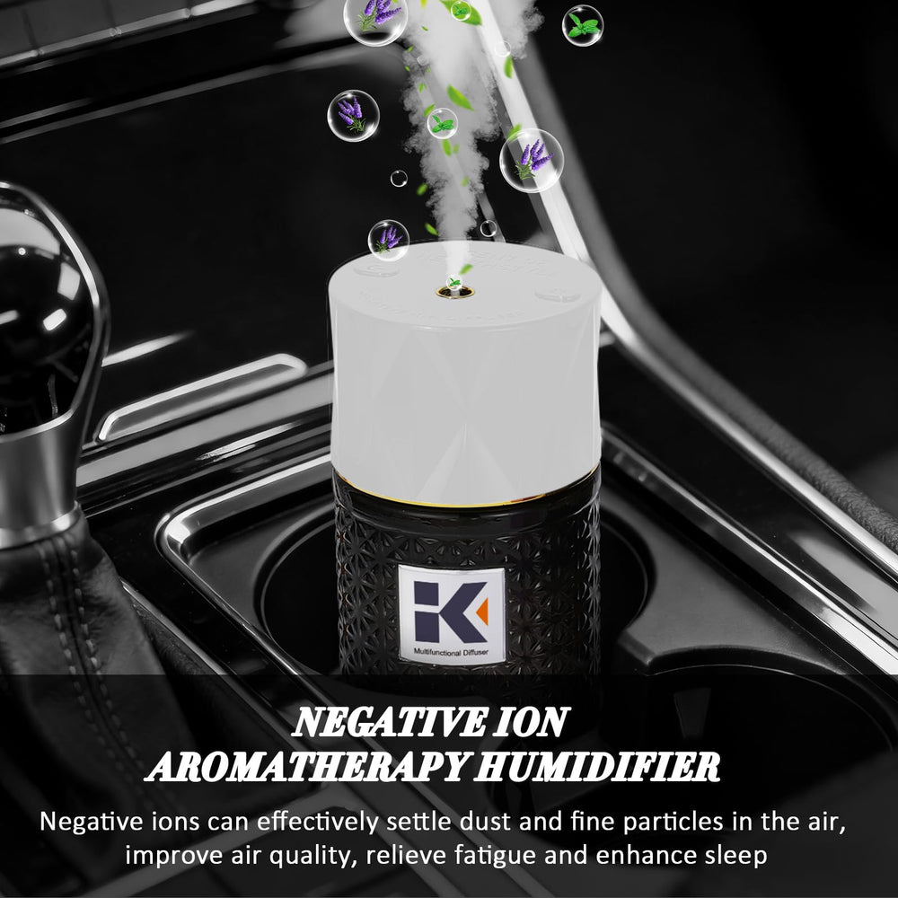 Ikeda diffuser car-compatibility fits cup holders for travel aromatherapy