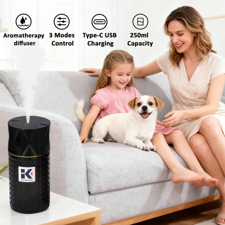 Ikeda Style-Life diffuser 250ml glass tank for steady aroma at home.