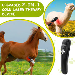 iKeener 808nm infrared diode array for deeper tissue comfort.